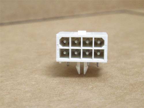 AMP 770970-1; Lot-10 Pin/Socket Connectors; 8 Pos; 90Deg