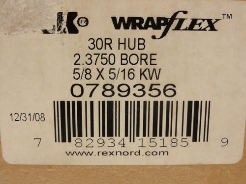 Faulk 789356; Jaw Coupling Hub; 2.37"ID; Size: 30