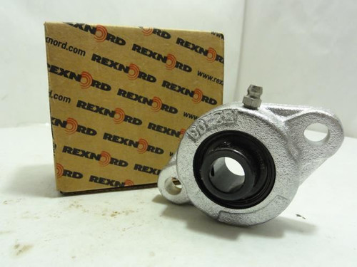 Rexnord NFC225-58; Flange Bearing; 5/8"ID; 2-Bolt