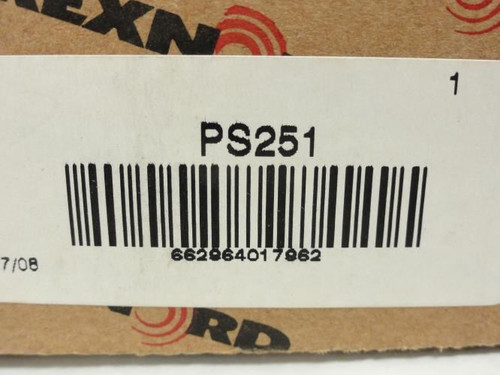 Rexnord PS251; Pillow Block Bearing; 1"ID; 2-Bolt