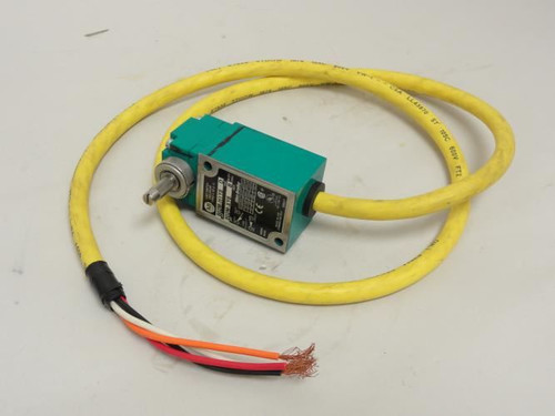 Allen-Bradley 802M-H1Y8; Wired Limit Switch; 120-600VAC; 3' Cable