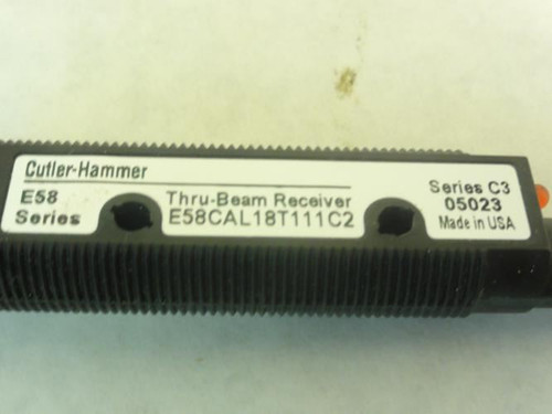 Cutler-Hammer E58CAL18T111C2; Photoelectric Sensor; 10-30VDC