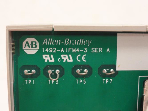 Allen-Bradley 1492-A1FM4-3; Feedthrough Analog Terminal; 4-Ch