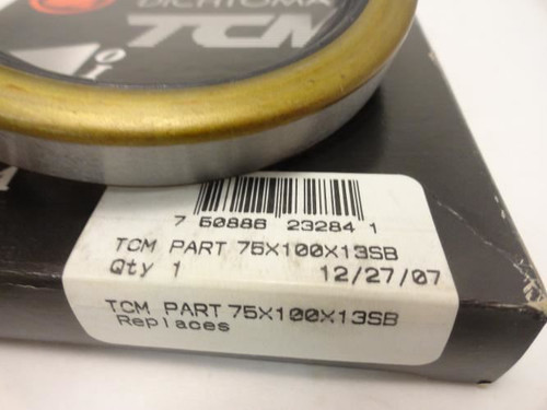 Dichomatik 75x100x13SB; Oil Seal 76mmX100mmX13mm