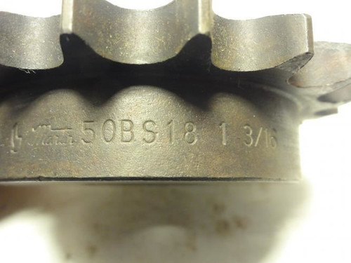 Martin 50BS18-1-3/16; Sprocket # 50 18T 1-3/16"