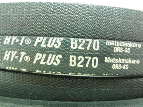 Continental B270; V-Belt 0.6562" Top Width; 273" Outside Length