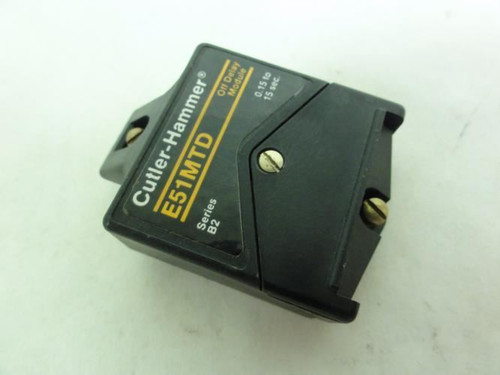 Cutler-Hammer E51MTD; Logic Module-Timer .15-15.0 Sec