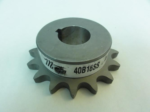 Martin 40B16SS-7/8; Sprocket #40; 16T; 7/8" ID