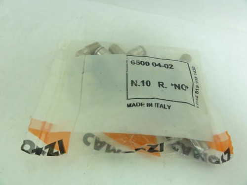 Camozzi 6500 04-02; Lot-10 Male Elbows; 1/4" Push-In x 1/8" NPT