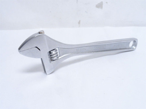 Proto J710B; Steel Adjustable Wrench; 1-3/8" Jaw; 10" Long