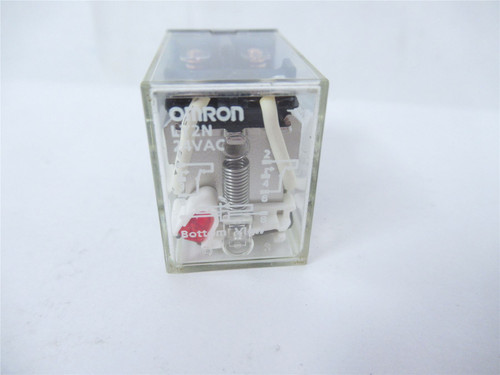 Omron LY2N-AC24; Power Relay 10A 2-Pole Coil: 24VAC