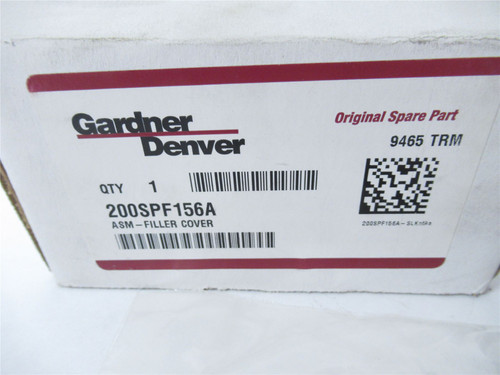 Gardner Denver 200SPF156A; Air Compressor 25AH5 Plug Assembly