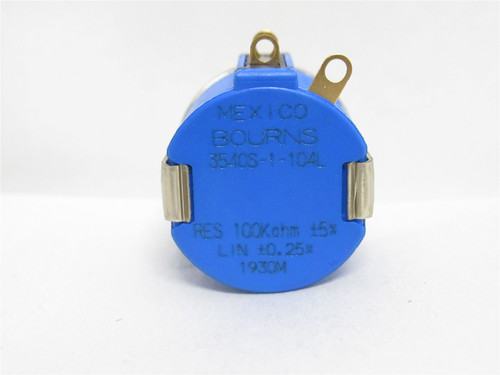 Bourns 3540-1-104L; Precision Potentiometer 100Kohms 10 Turn