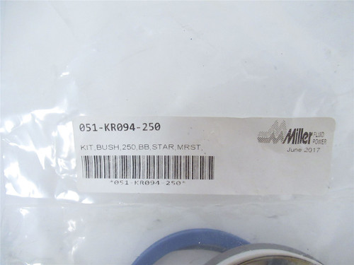 Miller Fluid Power 051-KR094-250; Kit for Bush 250 BB Star