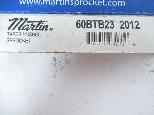 Martin 60BTB23 2012; Bushed Sprocket #60 23T