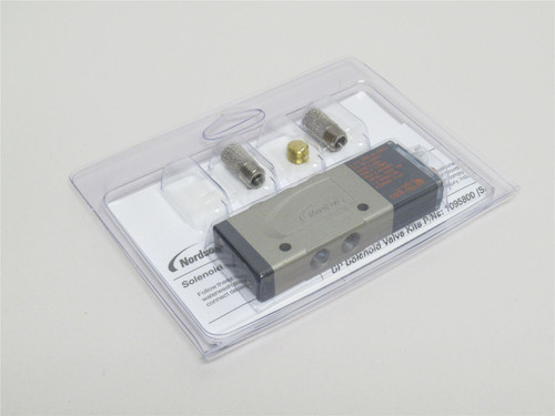 Nordson 1120875; Air Solenoid Valve; 50-80PSI; 24VDC