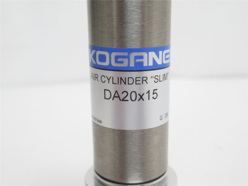 Koganei DA20X15; Air Cylinder; 20mmID x 15mm Stroke