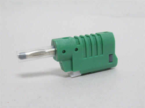 Pomona 73093-5; Green Banana Plug; Stackable Connector