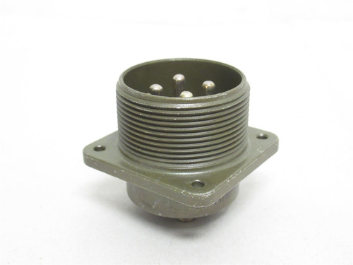 Amphenol MS3102A22-22P; Circular Connector Receptacle; 4-Pin