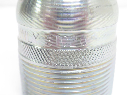 Dixon STC20; Threaded Plated King Nipple; 1-1/2NPT; 1/2" Barb