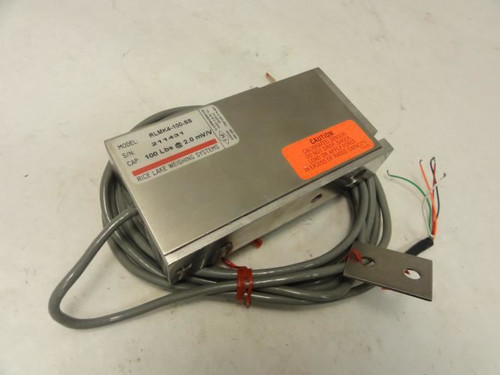 Rice Lake Weghing Sys. RLMK4-100-SS; Load Cell 100 Lbs@2.0 mV/V