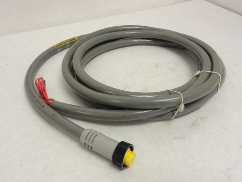 Woodhead 1300062057; Cordset # 61401GRY; 5-Pin; 12' Long