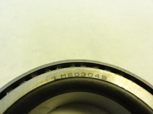 Bower LM603049; Tapered Roller Bearing; 1-25/32"ID