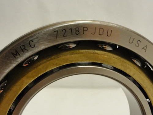 MRC 7218PJDU; Ball Bearing 90mm ID; 160mm OD; 30mm Wide