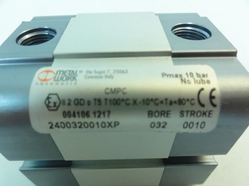 Metal Work 2400320010XP; Compact Cylinder; 32mm Bore; 10mm Str
