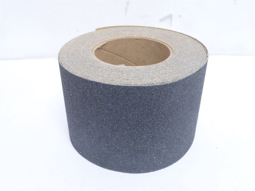 NMC AGT460; Black Vinyl Safety Grit Tape; 4" Wide x  60' Roll