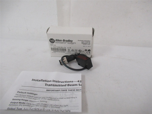 Allen-Bradley 42JT-E8EZB1-F4; Photoelectric Sensor 18 M Range