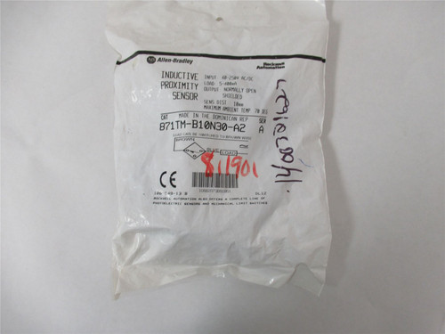 Allen-Bradley 871TM-B10N30-A2; Proximity Sensor 10MM Range