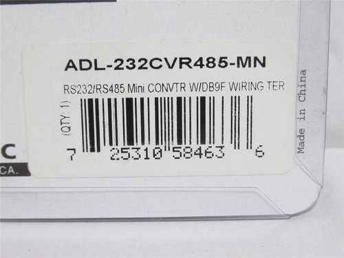 Pan Pacific ADL-232CVR485-MN; Convertor Adaptor RS232/RS485