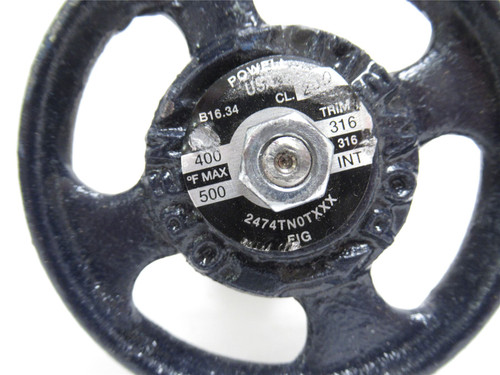 Powell B16.34-1/4; Globe Valve; 1/4NPT; 400WOG; Class 200