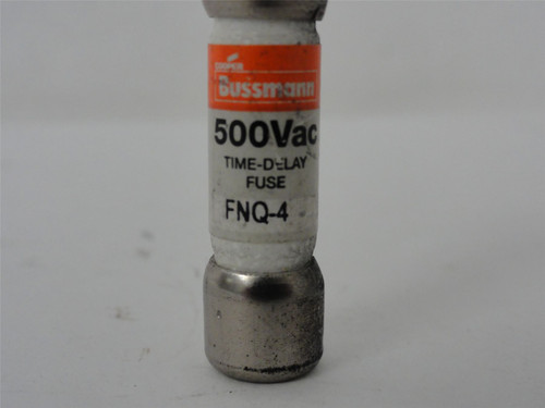 Bussmann FNQ-4; Fuse; 4A; 500VAC