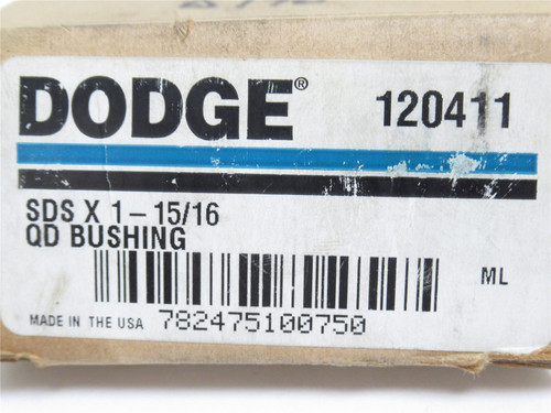 Dodge 120411; QD Bushing; 1-15/16"ID; SDS x 1-15/16