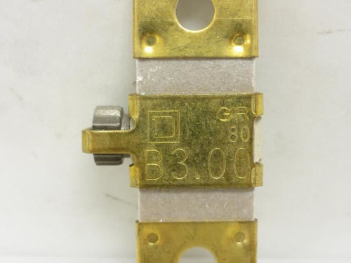 Square D B3.00; Overload Heater Element Series: B