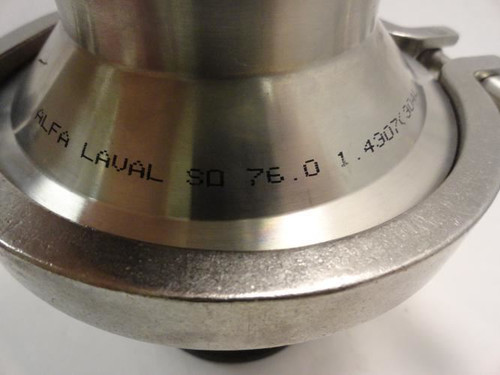 Alfa Laval SO 76.0; LKC-2 Check Valve Size 3" (MISSING Spring)