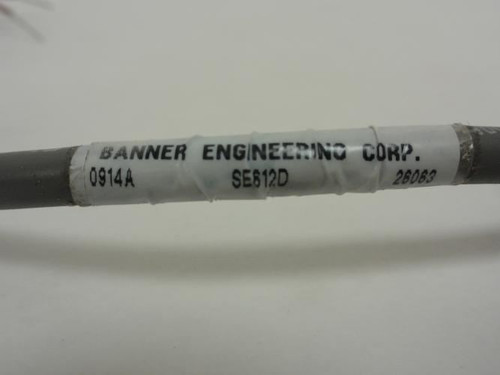 Banner SE612D; Proximity Sensor; 10-30VDC; 2m Cable