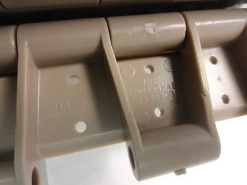 Rexnord LF4705-30E14 1/8M; Mattop Chain 5ft L x 30" W