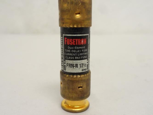 Bussmann FRN-R-17-1/2; Lot-2 Time Delay Fuses; 17-1/2A; 250VAC