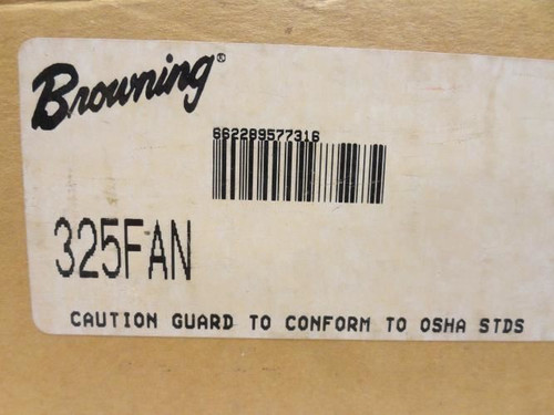 Browning 325FAN; Electric Motor Cooling Fan Kit W/Shroud