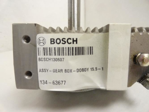 Bosch Packaging 134-63677; Geared Speed Reducer; 15-1/2: Ratio