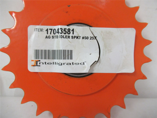 Intelligrated 17043581; Sprocket Idler #50 25T 3/4" ID