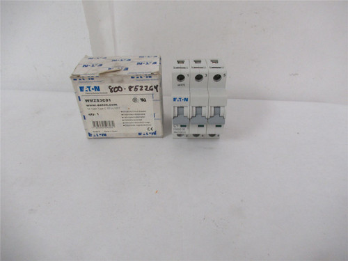 Eaton WMZS3CC01; Circuit Breaker 3P 1A 277/480V