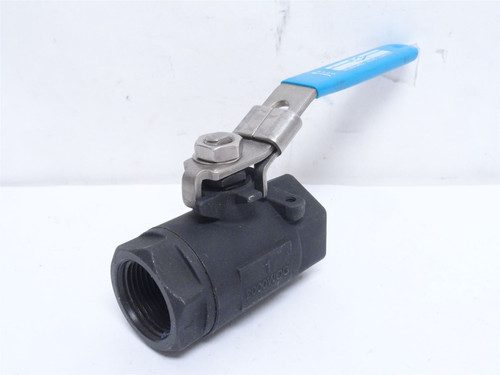 Milwaukee Valve 20CSOR-N1-LL; Steel Ball Valve 1NPT; 2000 WOG