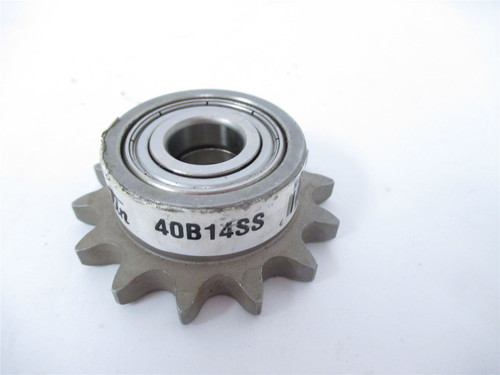 Martin 40BB14H 5/8; Idler Sprocket #40 14Teeth 5/8"ID SS