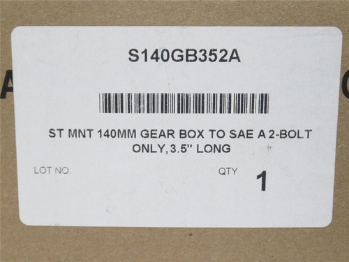 Magnaloy S140GB352A; Custom Motor Mount 4" x 3-1/4"ID