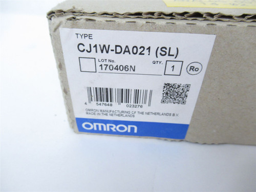 Omron CJ1W-DA021 (SL); Module Interface Analog Out 2CH AMP
