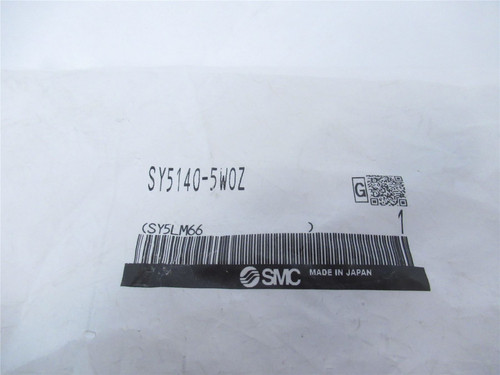 SMC SY5140-5W0Z; Solenoid Valve 5 Port 2 Pos Single Actuation